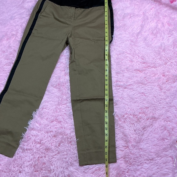 J. Crew Tan Ankle Pants with bow detail - Picture 5 of 7